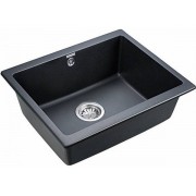 Мойка Paulmark Gera 60 PM205546-BLM, черный металлик
