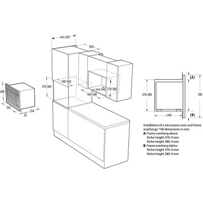 СВЧ-печь Gorenje BM201EG1BG СВЧ-печь Gorenje BM201EG1BG
