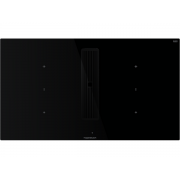 Варочная панель Kuppersbusch KMI 9350.0 SR Black Chrome индукционная с вытяжкой