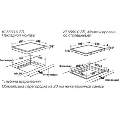 Варочная панель Kuppersbusch KI 6560.0 SR индукционная Варочная панель Kuppersbusch KI 6560.0 SR индукционная