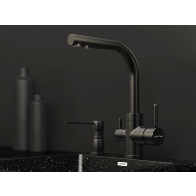 Смеситель Paulmark Essen Es213011-GM, вороненая сталь Смеситель Paulmark Essen Es213011-GM, вороненая сталь