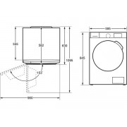 Стиральная машина MAUNFELD MFWM1510WH06