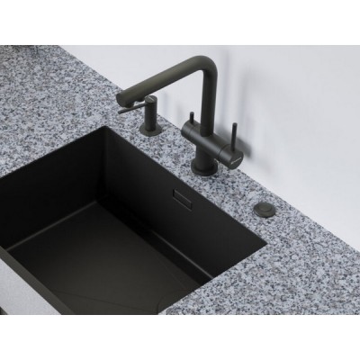 Смеситель Omoikiri Nagano-GB латунь/графит (4994284) Смеситель Omoikiri Nagano-GB латунь/графит (4994284)