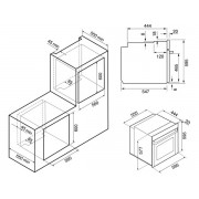 Духовой шкаф KRONA ELEMENT plus 60 WH