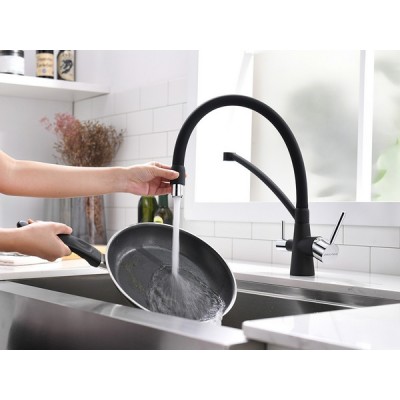 Смеситель Paulmark Siegen Si213111-401, антрацит/хром Смеситель Paulmark Siegen Si213111-401, антрацит/хром