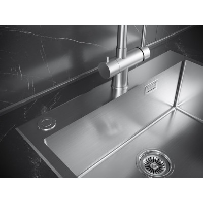 Мойка Paulmark Kroner-edge PM775151-BS, брашированная нерж. сталь Мойка Paulmark Kroner-edge PM775151-BS, брашированная нерж. сталь