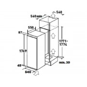 Холодильная камера Kanzler K 09 встраиваемая