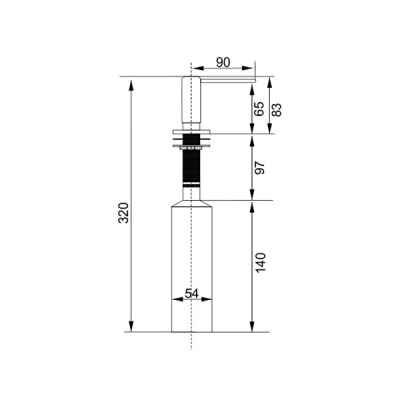 Дозатор Longran LD0006, гранит - 93 Marone Дозатор Longran LD0006, гранит - 93 Marone