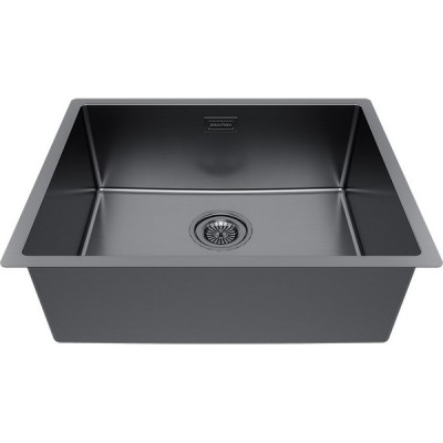 Мойка Paulmark Lassan 54 uni LA54-GM, вороненая сталь Мойка Paulmark Lassan 54 uni LA54-GM, вороненая сталь