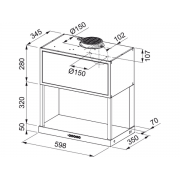 Вытяжка Franke FMA MODULAR F60 BK MATT (335.0706.646)