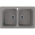 Мойка Gamma Stone GS-12 темно-серый 309 Мойка Gamma Stone GS-12 темно-серый 309