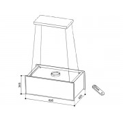 Вытяжка EXITEQ EX-1459 white