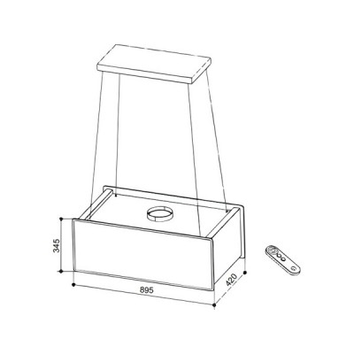 Вытяжка EXITEQ EX-1459 white Вытяжка EXITEQ EX-1459 white