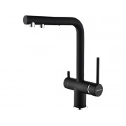 Смеситель Paulmark Serpentine Se213222-401, антрацит