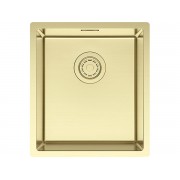 Мойка Paulmark Yuni 39 uni YU39-LG, светлое золото