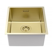 Мойка Paulmark Yuni 39 uni YU39-LG, светлое золото