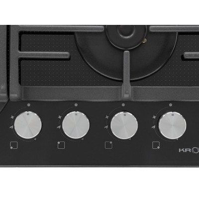 Варочная панель KRONA ARDENTE 60 BL газовая Варочная панель KRONA ARDENTE 60 BL газовая