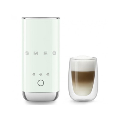 Вспениватель молока SMEG MFF02PGEU пастельный зеленый Вспениватель молока SMEG MFF02PGEU пастельный зеленый