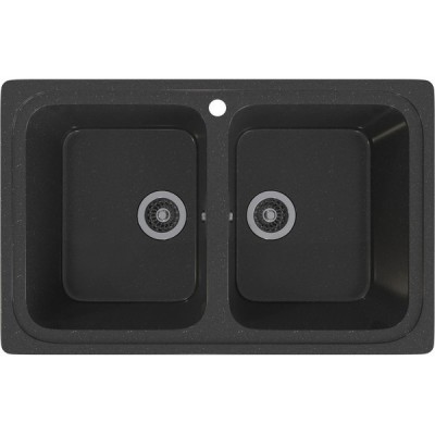 Мойка Gamma Stone GS-12 черный 308 Мойка Gamma Stone GS-12 черный 308