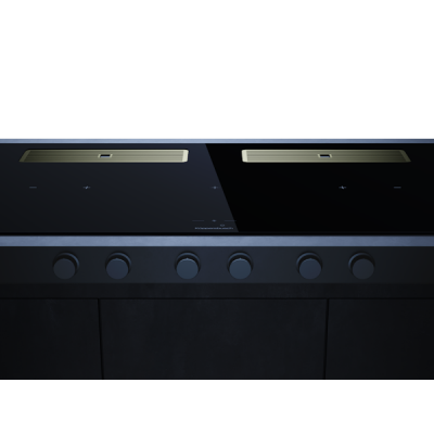 Варочная панель Kuppersbusch KMI 12850.0 SR-S Gold индукционная с вытяжкой Варочная панель Kuppersbusch KMI 12850.0 SR-S Gold индукционная с вытяжкой