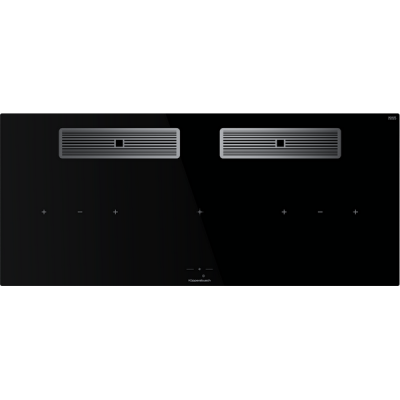 Варочная панель Kuppersbusch KMI 12850.0 SR-S Silver Chrome индукционная с вытяжкой Варочная панель Kuppersbusch KMI 12850.0 SR-S Silver Chrome индукционная с вытяжкой