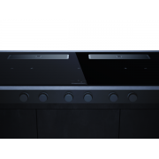 Варочная панель Kuppersbusch KMI 12850.0 SR-S Silver Chrome индукционная с вытяжкой