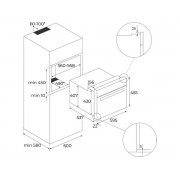 Духовой шкаф TEKA HLC 8400 STEAM GREY (111130005) компактный