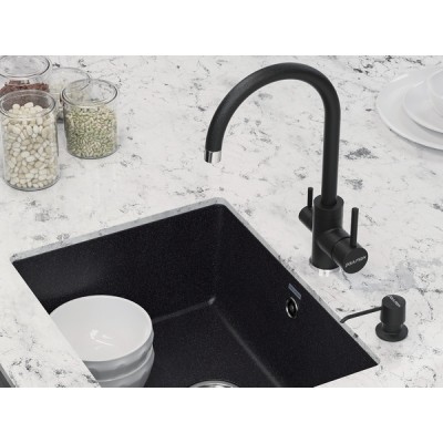 Смеситель Paulmark Essen Es213211-418, черный металлик Смеситель Paulmark Essen Es213211-418, черный металлик