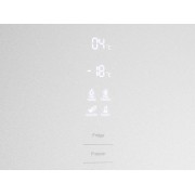 Холодильник MAUNFELD MFF1857NFW