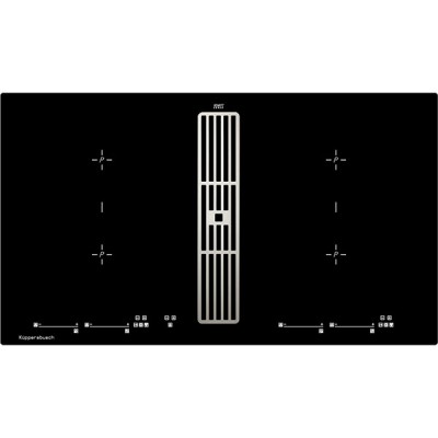 Варочная панель Kuppersbusch KMI 9800.0 SR Stainless Steel индукционная с вытяжкой Варочная панель Kuppersbusch KMI 9800.0 SR Stainless Steel индукционная с вытяжкой