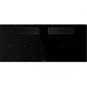 Варочная панель Kuppersbusch KMI 12850.0 SR-E Black Chrome индукционная с вытяжкой