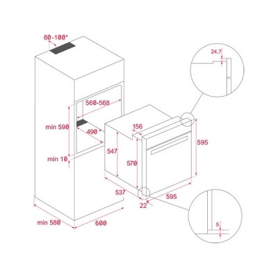 Духовой шкаф TEKA AIRFRY HSB 646 SS (111010024) Духовой шкаф TEKA AIRFRY HSB 646 SS (111010024)