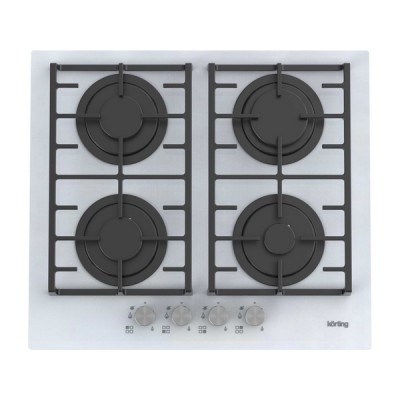 Варочная панель Korting HGG 6805 CW газовая Варочная панель Korting HGG 6805 CW газовая
