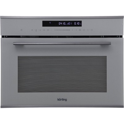 Компактный духовой шкаф с функцией СВЧ Korting OKB 3250 GBXGr MW Компактный духовой шкаф с функцией СВЧ Korting OKB 3250 GBXGr MW