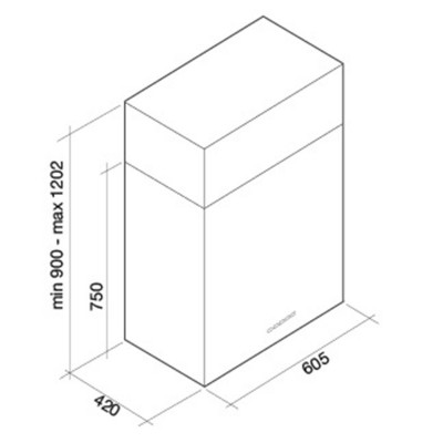 Вытяжка Falmec ALTAIR IS STEEL 60 Вытяжка Falmec ALTAIR IS STEEL 60