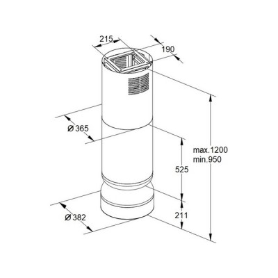 Вытяжка MAUNFELD FESTIVAL 390 Isla белый Вытяжка MAUNFELD FESTIVAL 390 Isla белый