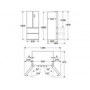 Холодильник MAUNFELD MFF190NFDB01