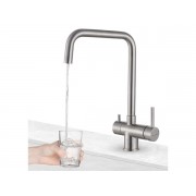 Смеситель Paulmark Wetter We213030-SS, нержавеющая сталь