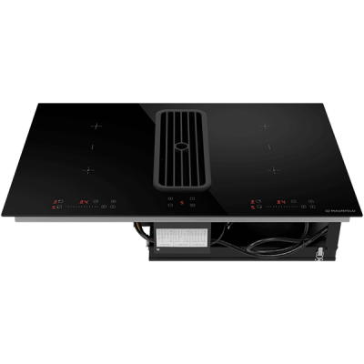 Варочная панель MAUNFELD AVSI804SBH индукционная с вытяжкой Варочная панель MAUNFELD AVSI804SBH индукционная с вытяжкой