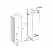 Холодильник Gorenje NRKI519141 встраиваемый