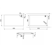 Варочная панель SMEG SIA1963DG индукционная