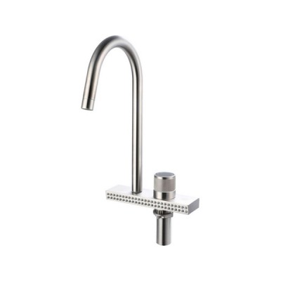 Смеситель с водопадом Handmade SUS130-017F, нерж.сталь Смеситель с водопадом Handmade SUS130-017F, нерж.сталь