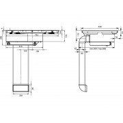 Варочная панель Falmec ZERO 76 индукционная с вытяжкой