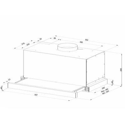 Вытяжка Kuppersberg SLIMTURBO 60 C Вытяжка Kuppersberg SLIMTURBO 60 C