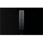 Варочная панель Kuppersbusch KMI 8350.0 SR Silver Chrome индукционная с вытяжкой