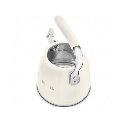 Чайник со свистком SMEG CKLW2001CR кремовый Чайник со свистком SMEG CKLW2001CR кремовый