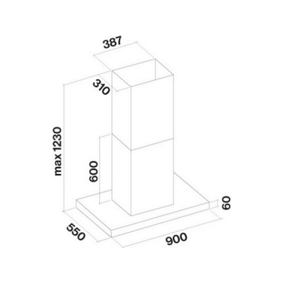 Вытяжка Falmec PLANE ISOLA BLACK NRS 90 (PLUS) Вытяжка Falmec PLANE ISOLA BLACK NRS 90 (PLUS)