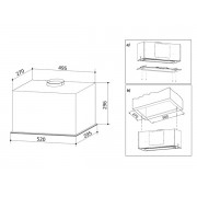 Вытяжка EXITEQ EX-1236 white