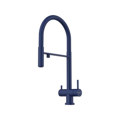 Смеситель Omoikiri Kanto-IB латунь/indigo blue (4994427) Смеситель Omoikiri Kanto-IB латунь/indigo blue (4994427)