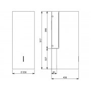 Вытяжка Falmec POLAR EVO RAME 35